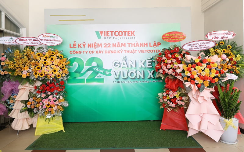 Kỷ niệm 22 năm thành lập công ty Vietcotek